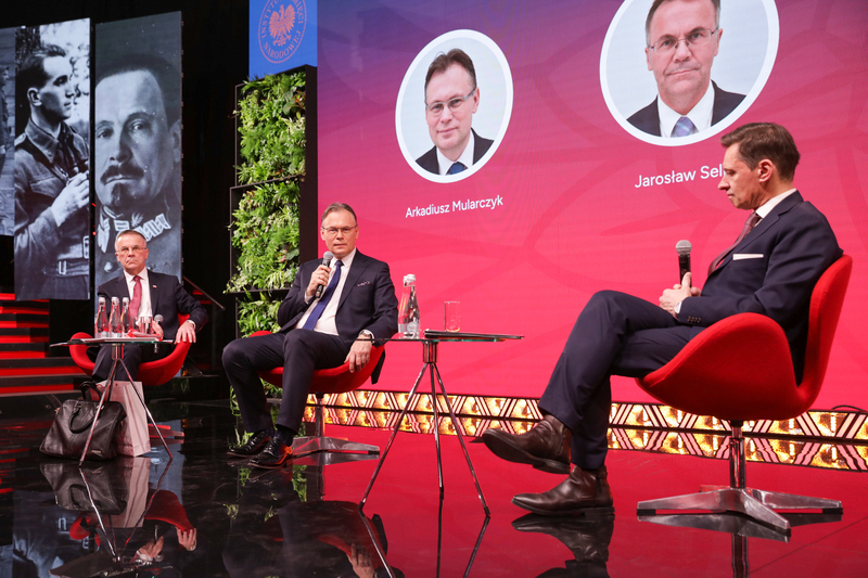 Reparacje wojenne w XX wieku okiem polityków – Warszawa, 14 kwietnia 2023. Fot. Mikołaj Bujak (IPN)