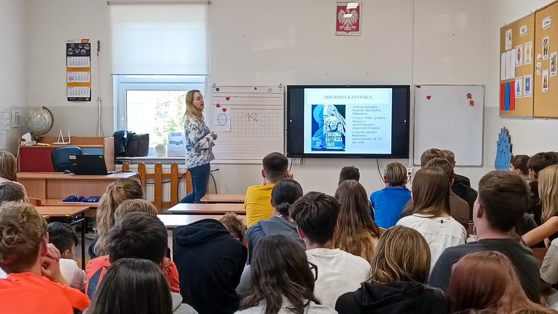 85. rocznica napaści ZSRR na Polskę i Światowy Dzień Sybiraka - spotkanie edukacyjne w Małęczynie. Fot. Natalia Wziątek