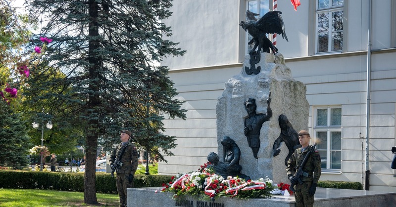 85. rocznica powstania Polskiego Państwa Podziemnego w Radomiu - 27 września 2024. Fot. Natalia Wziątek (IPN)