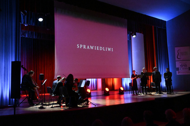Widowisko słowno-muzyczne „Sprawiedliwi” - Radom, 24 marca 2025 r. Fot. Michał Adamczyk