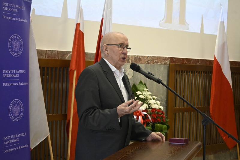 Uroczystość wręczenia Krzyży Wolności i Solidarności byłym działaczom opozycji antykomunistycznej - Radom, 25 czerwca 2025. Fot. Natalia Wziątek (IPN)