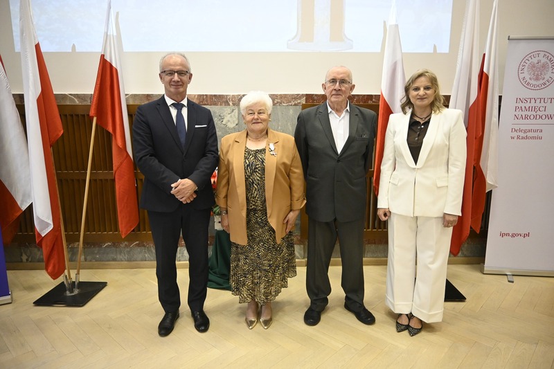 Uroczystość wręczenia Krzyży Wolności i Solidarności byłym działaczom opozycji antykomunistycznej - Radom, 25 czerwca 2025. Fot. Natalia Wziątek (IPN)