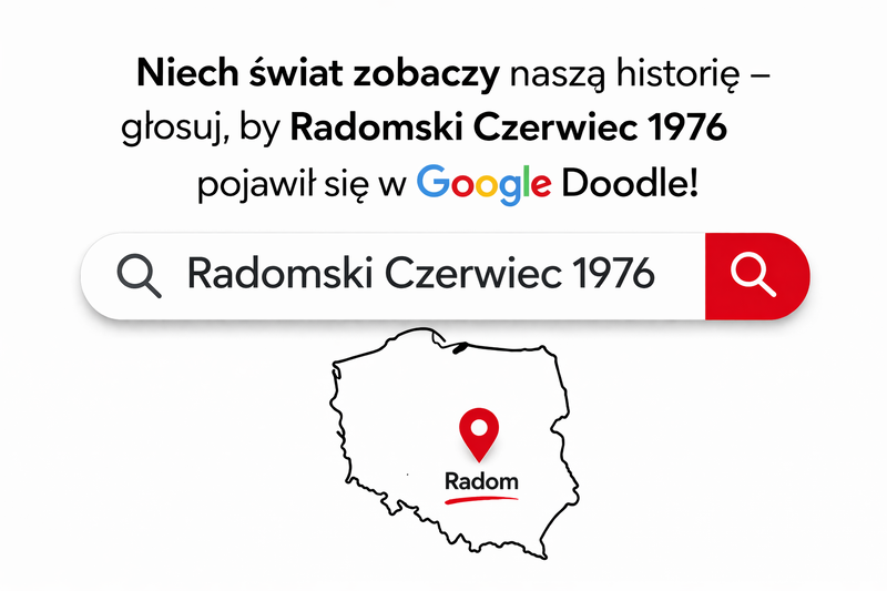 Radomska historia na stronie głównej Google!
