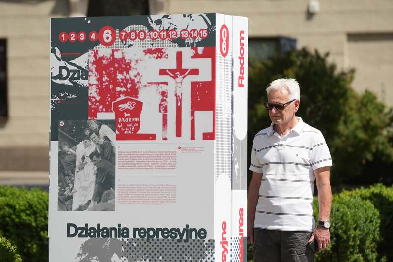 Uroczyste otwarcie wystawy „Polski protest 1976” - Radom, 23 czerwca 2026 r. Fot. Dominik Borek (IPN)
