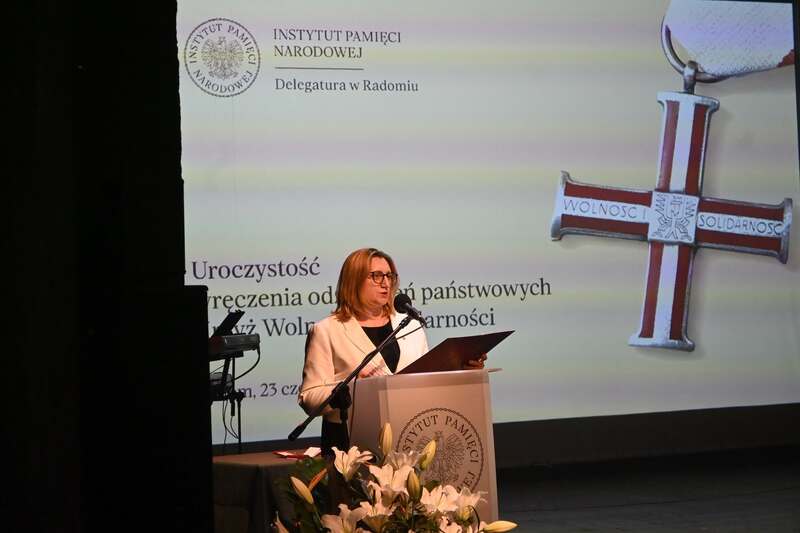 Spotkanie Dam i Kawalerów Krzyża Wolności i Solidarności - Radom, 23 czerwca 2026 r. Fot. Michał Adamczyk (IPN)