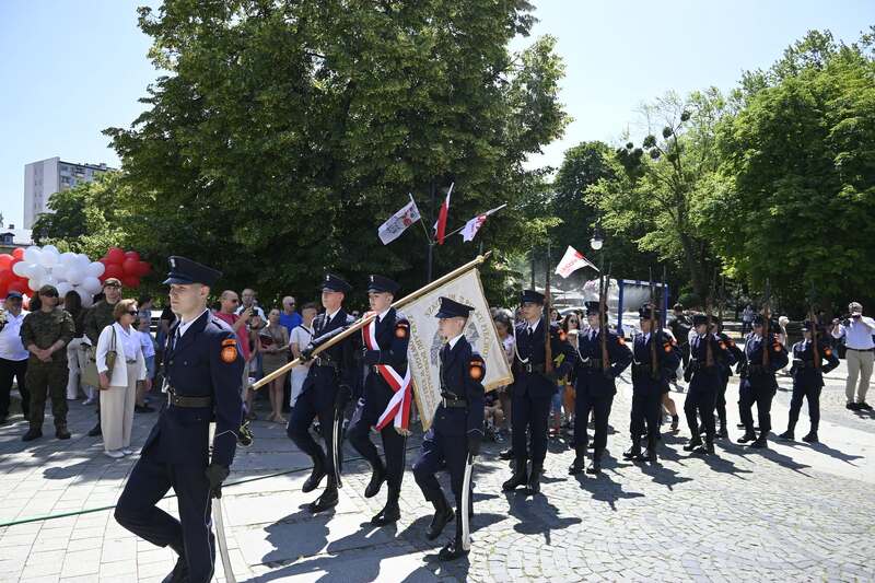 Radom uczcił 50. rocznicę Czerwca ’76. Kapsuła czasu została złożona na pl. Corazziego - Radom, 25 czerwca 2026 r. Fot. Michał Adamczyk (IPN)