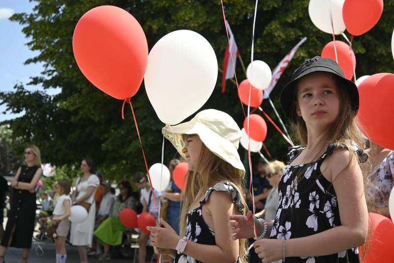 Radom uczcił 50. rocznicę Czerwca ’76. Kapsuła czasu została złożona na pl. Corazziego - Radom, 25 czerwca 2026 r. Fot. Michał Adamczyk (IPN)