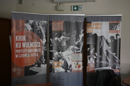 Wystawa „Krok ku wolności. Protesty robotnicze w czerwcu 1976 r.”. Fot. Michał Adamczyk